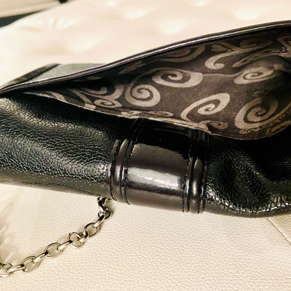 Brighton Crossbody Wallet Purse Clutch Patent Leather Vintage Bright Sparks - Picture 12 of 12